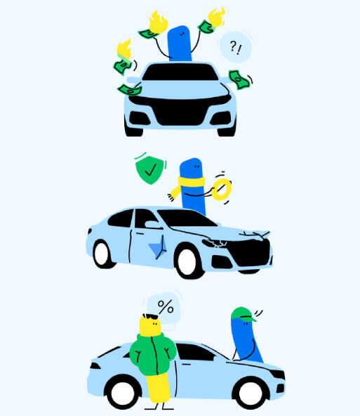 Ілюстрації перевірки авто
