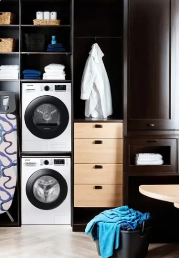 Пральна машина та сушарка