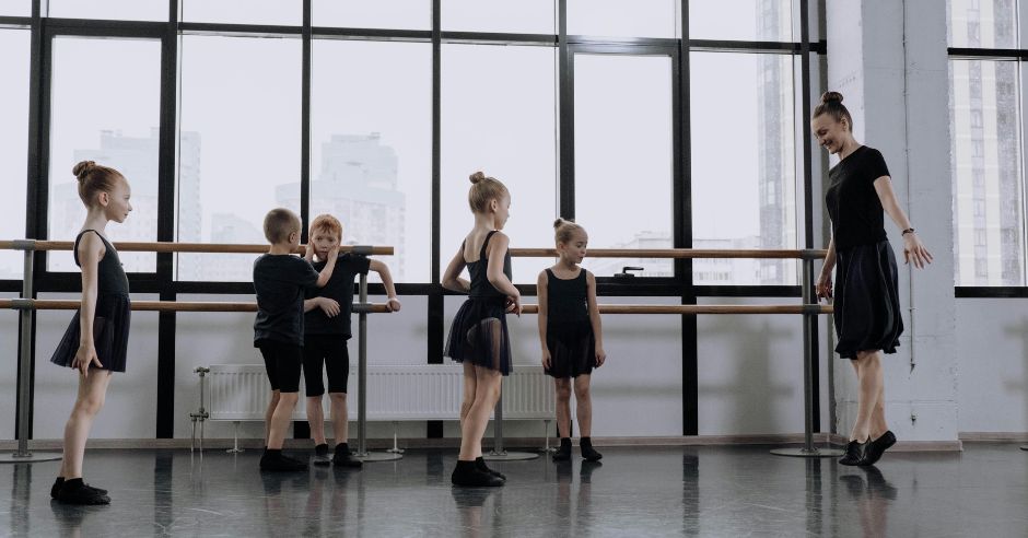 Діти в балетній школі